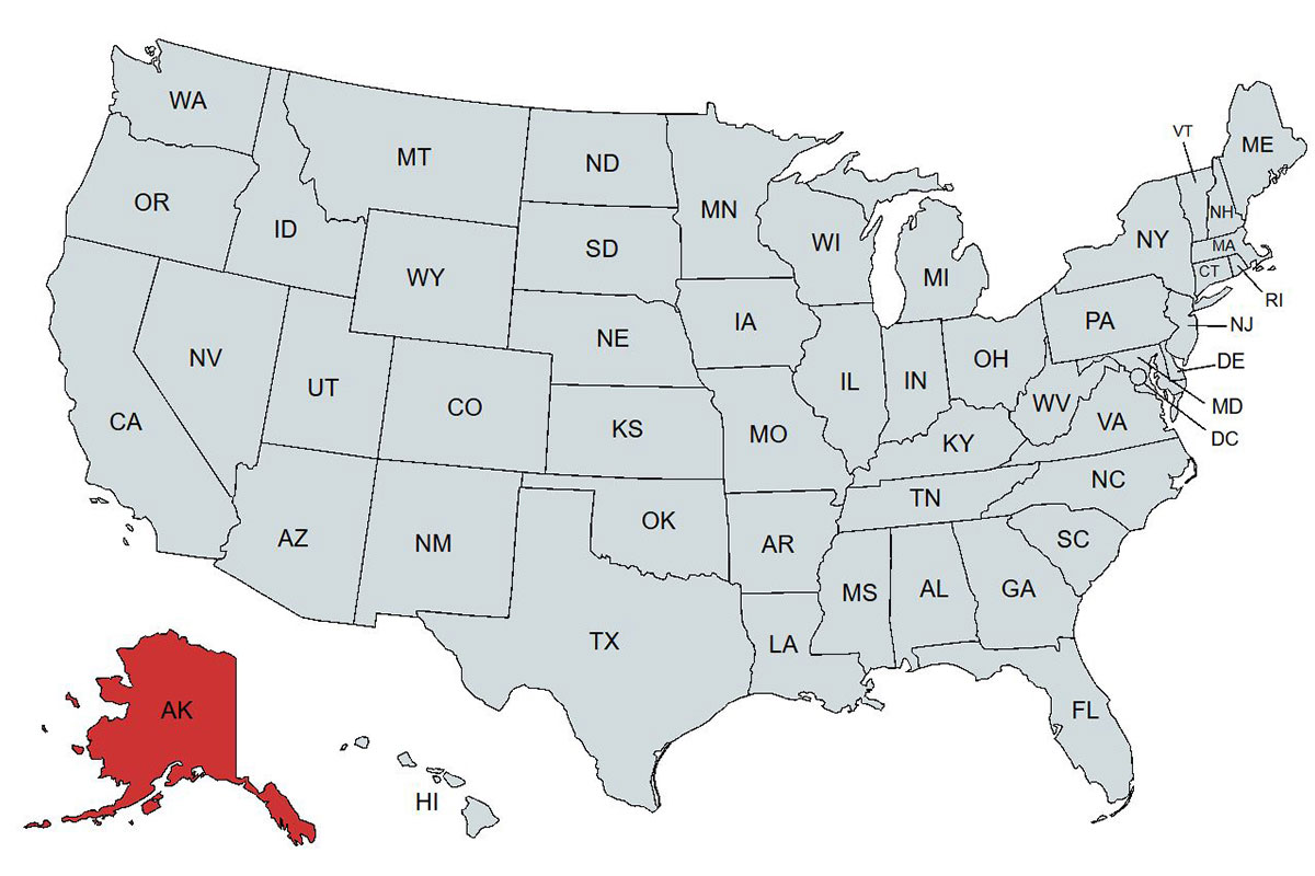 emu Alaska Representatives Map