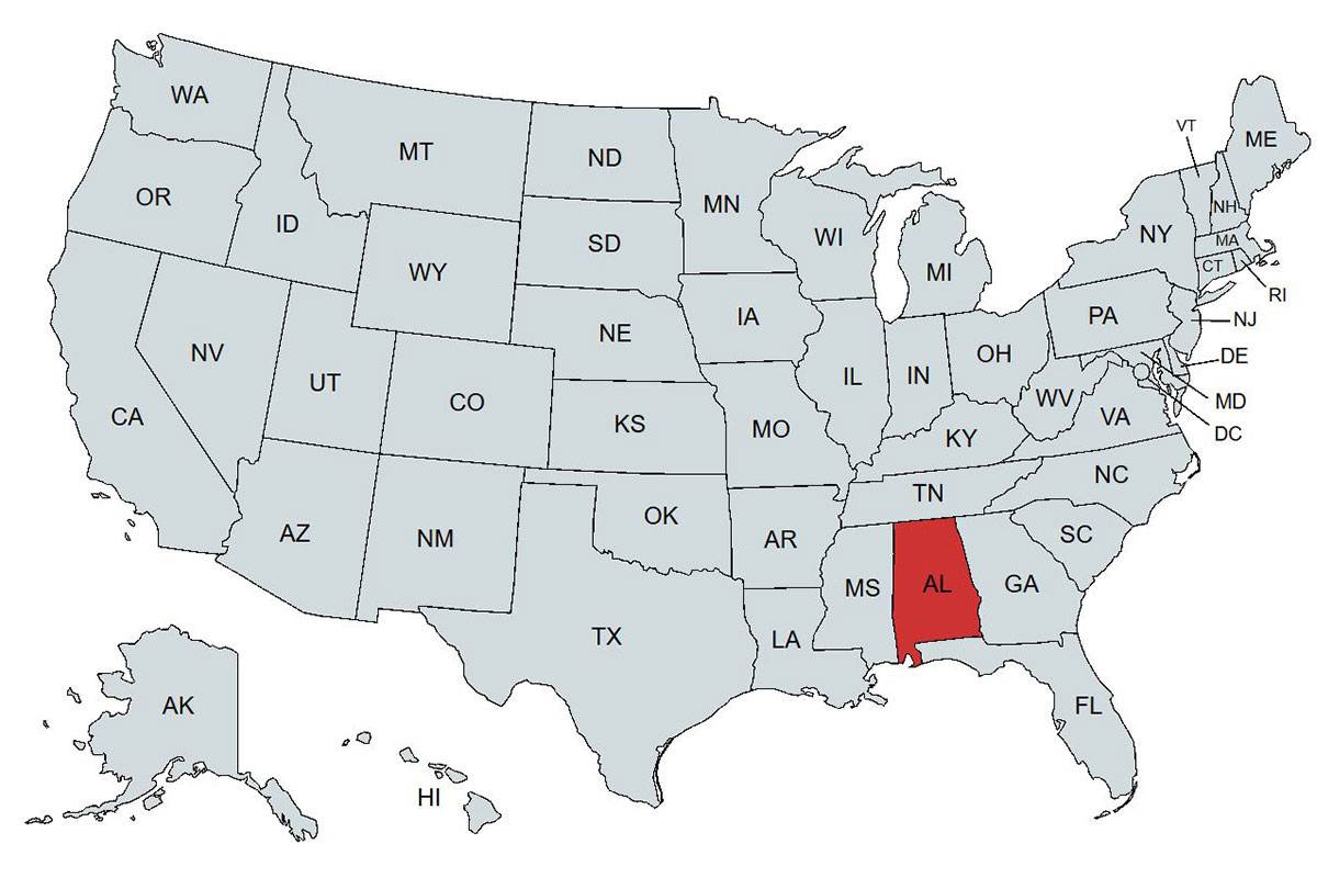 emu Alabama Representatives Map