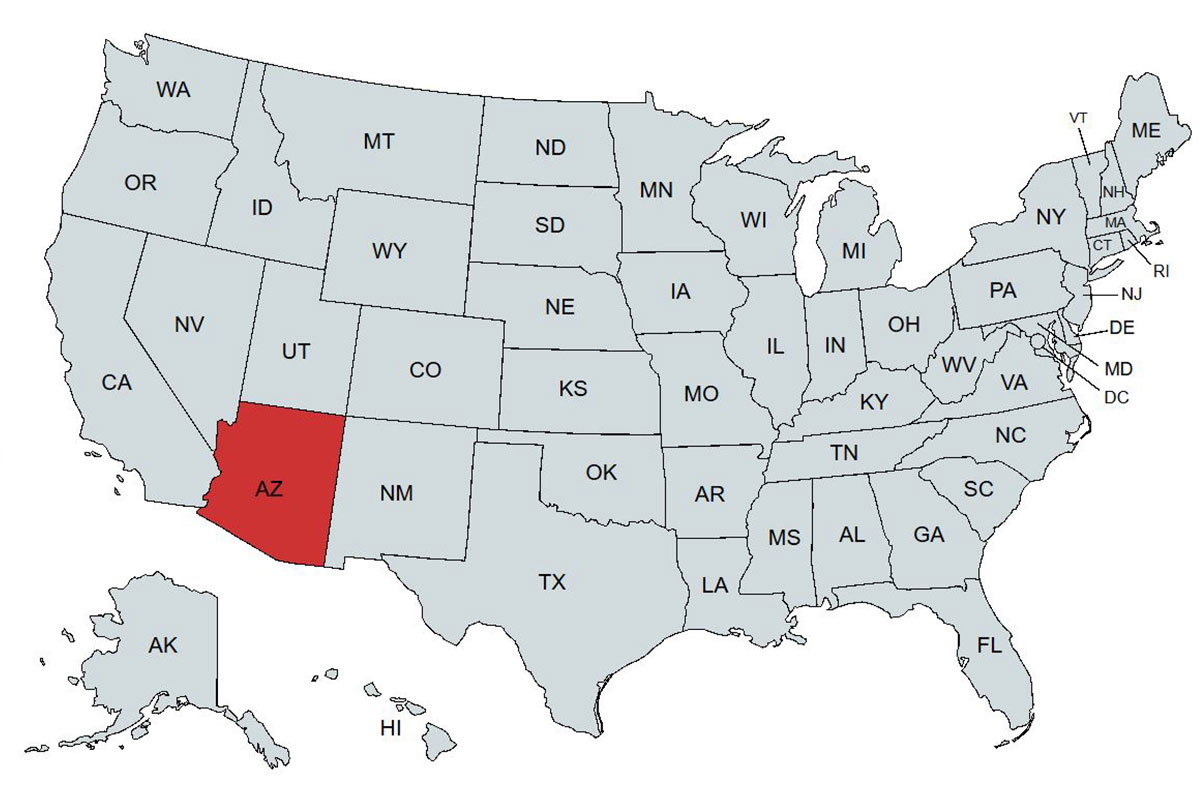 emu Arizona Representatives Map