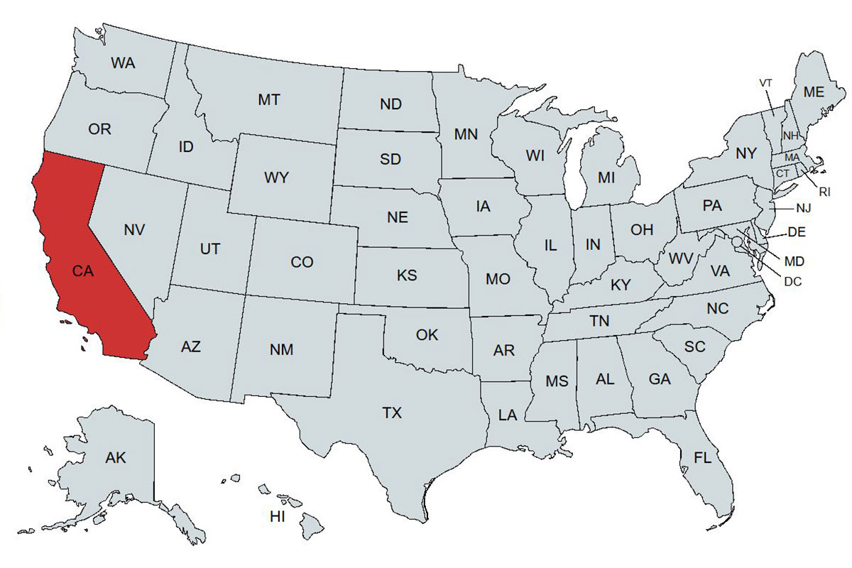 emu California Representatives Map