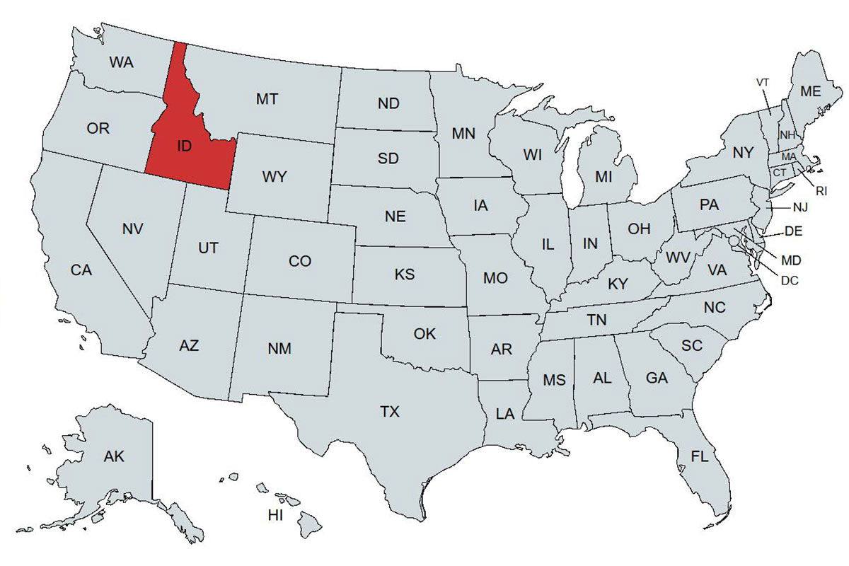 emu Idaho Representatives Map