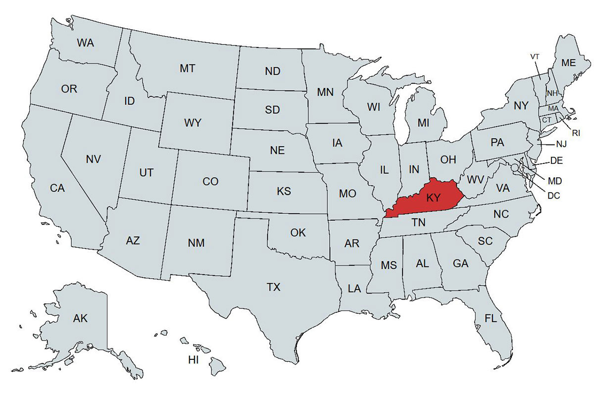 emu Kentucky Representatives Map