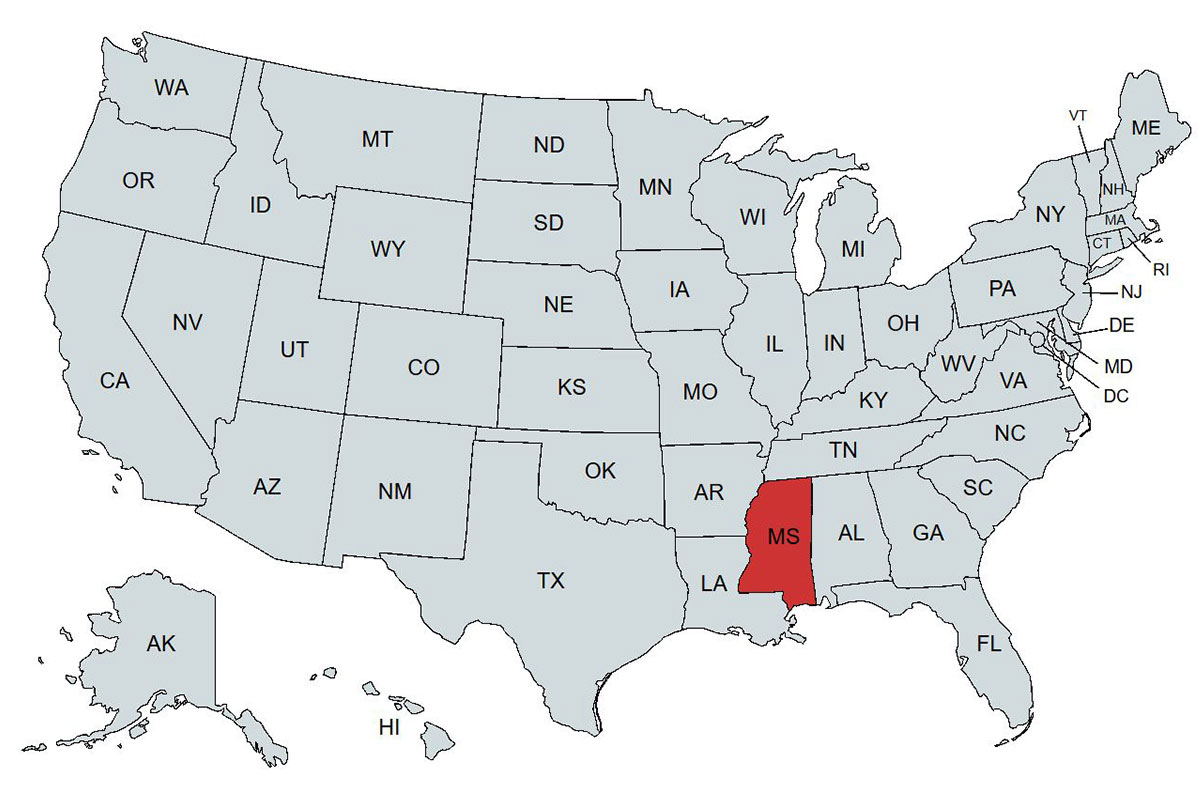 emu Mississippi Representatives Map