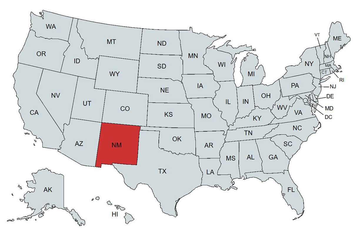 emu New Mexico Representatives Map