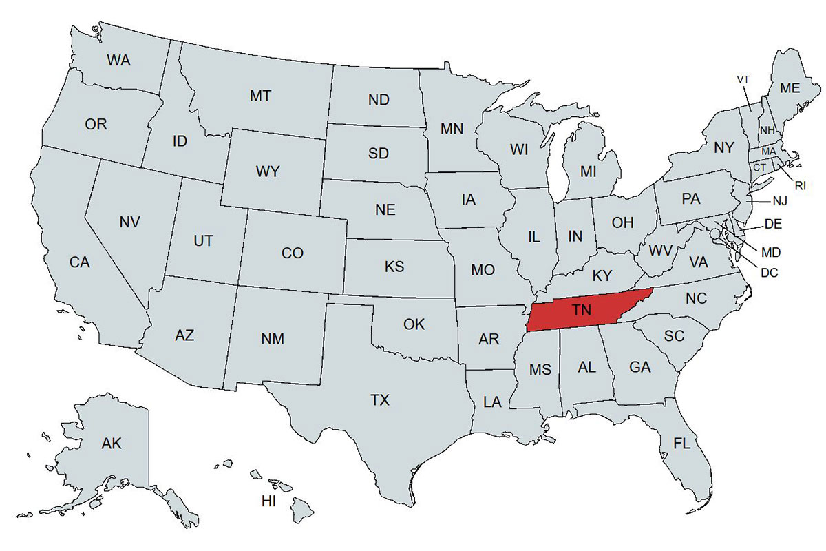 emu Tennessee Representatives Map