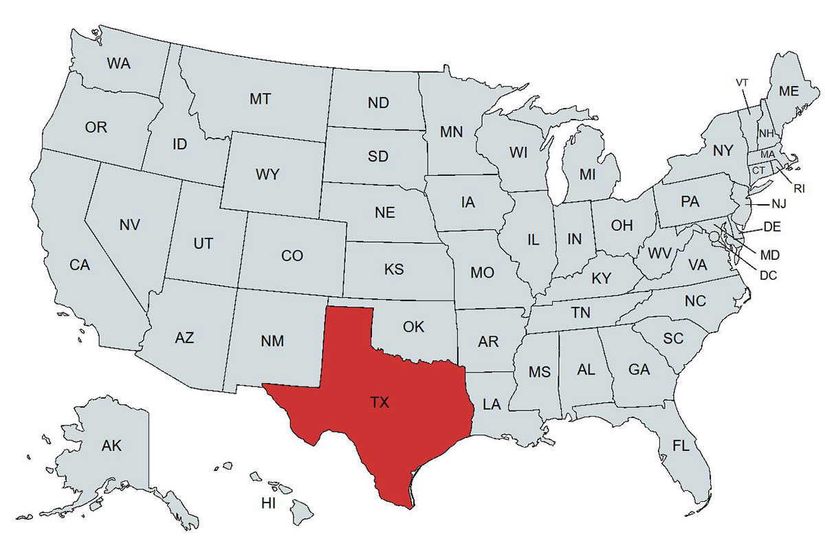 emu Texas Representatives Map