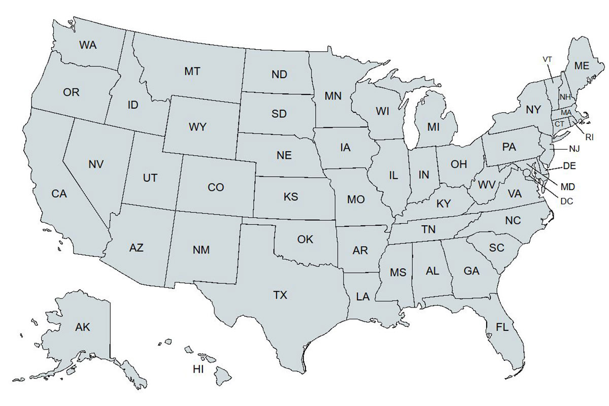 emu USA Representatives Map