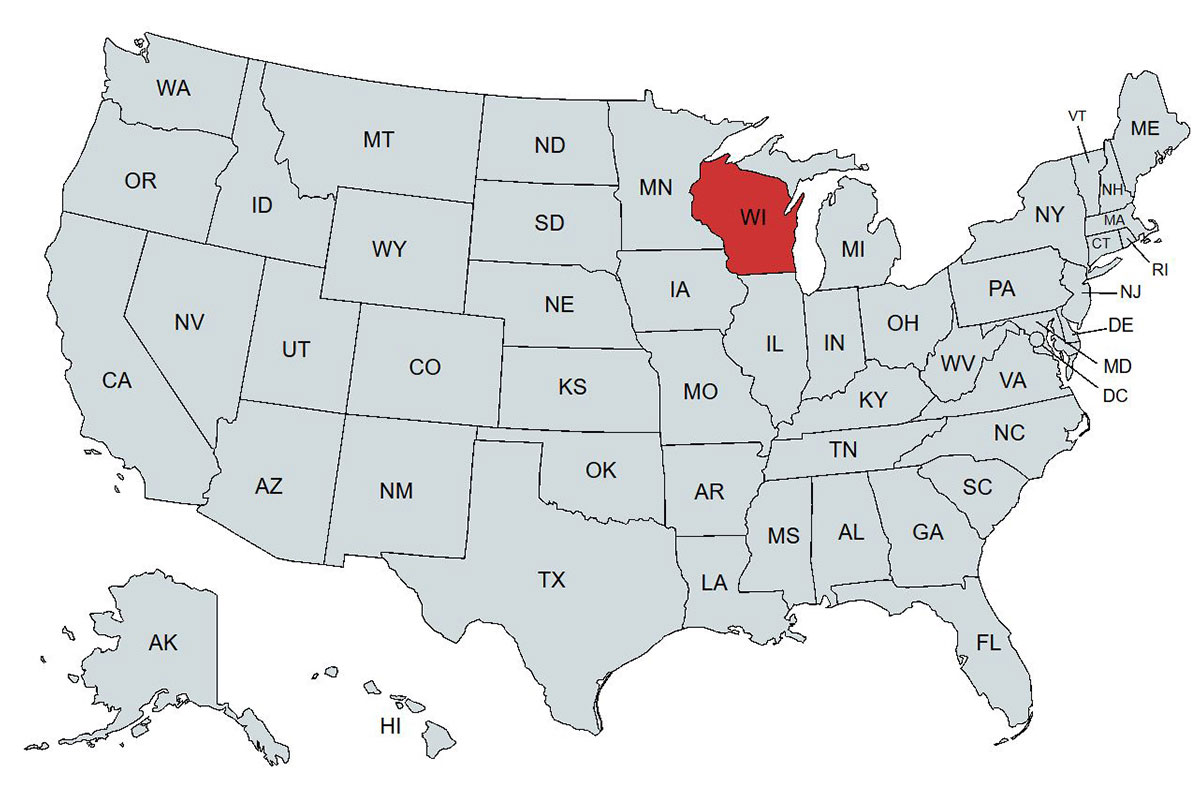 emu Wisconsin Representatives Map