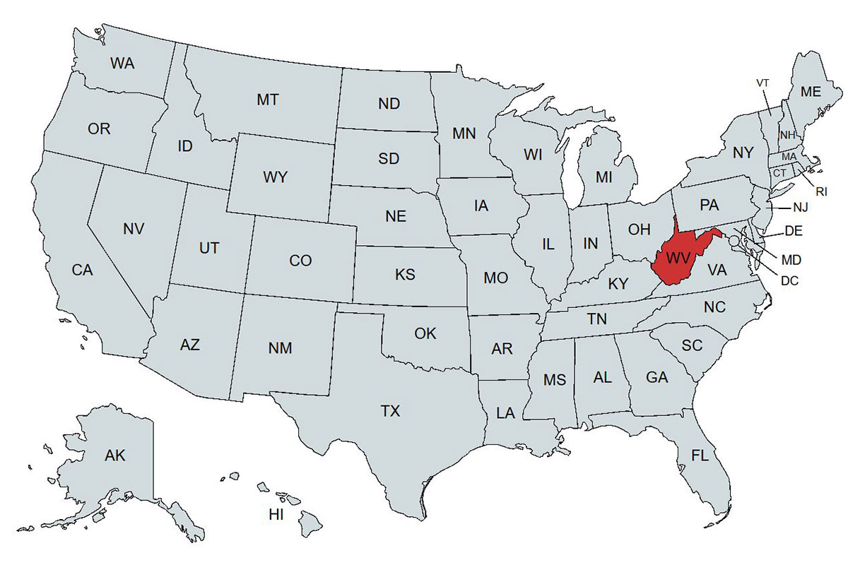 emu West Virginia Representatives Map