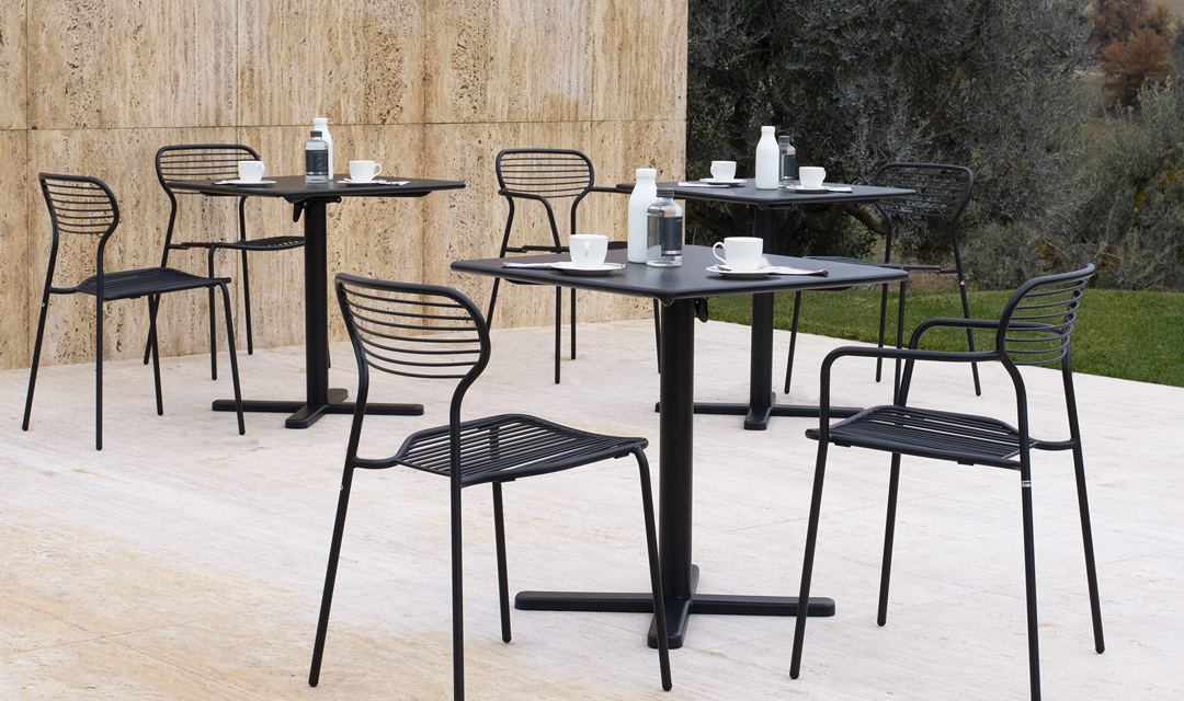 emu apero collection patio installation