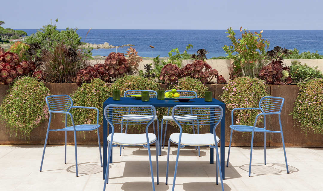 emu apero collection patio installation